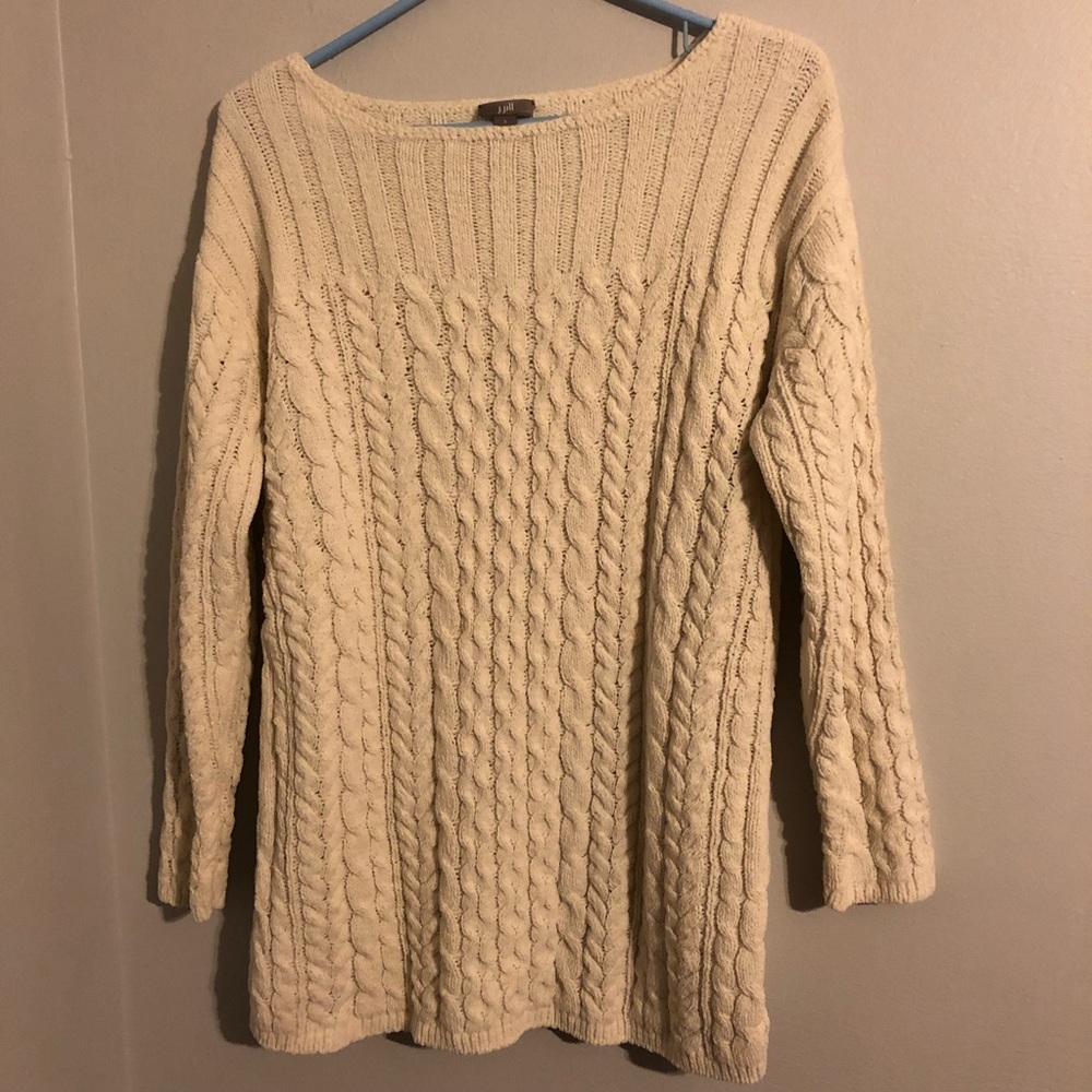 Cream J. Jill Sweater
